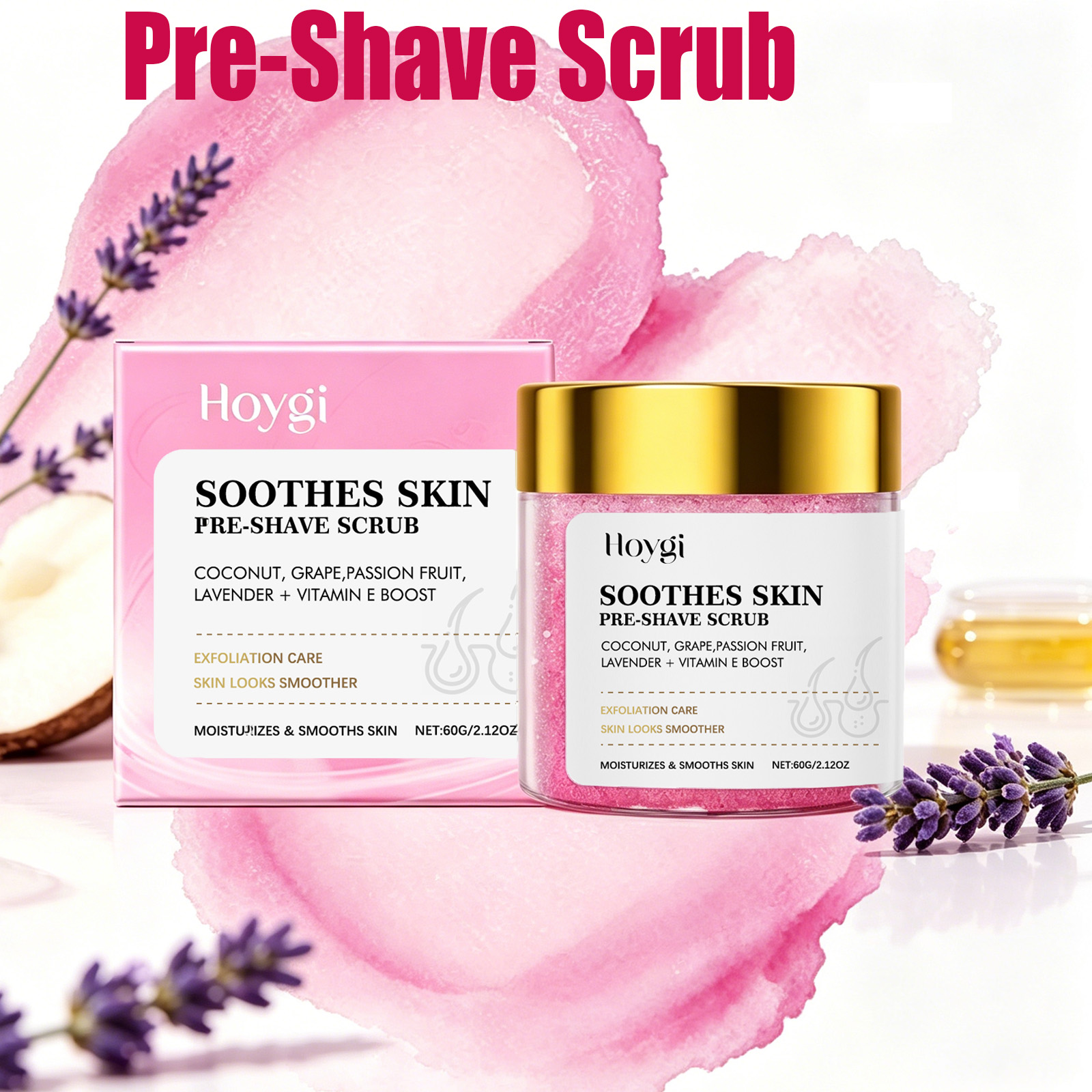Hair Removal Cream - Tıraş Öncesi Peeling Jeli Nazik Peeling