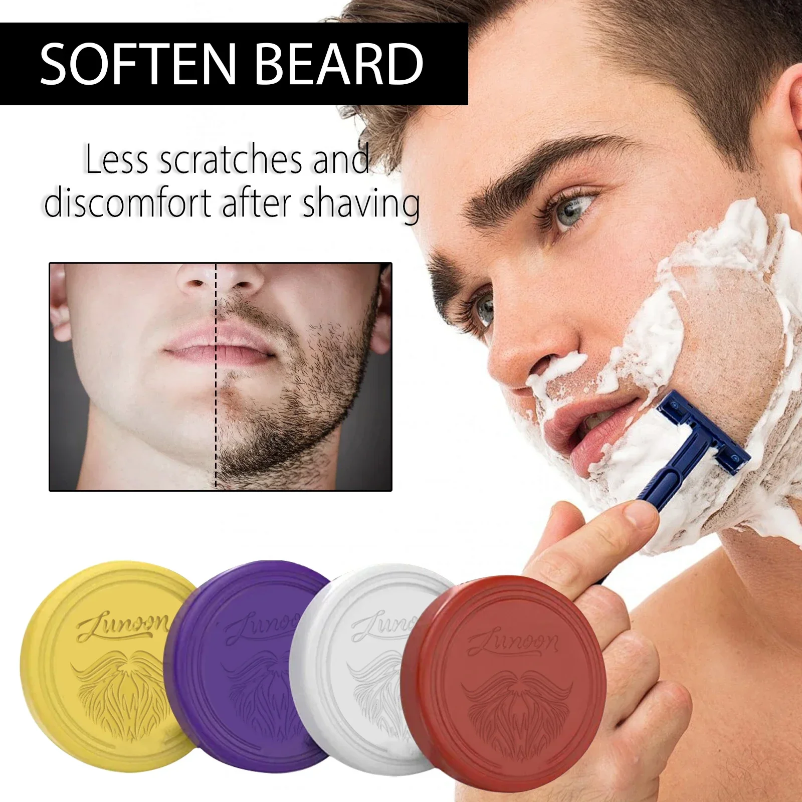 4/1 adet Erkek Sakal Tıraş Sab - Hair Removal Cream incelemesi ve fiyatı